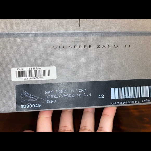 Giuseppe Zanotti
Men's May London high top sneaker - Picture 4 of 4